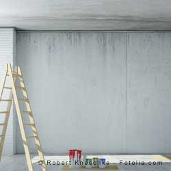 Leere Wohnung vor der Abnahme